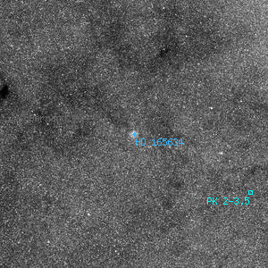 DSS image of HD 165634