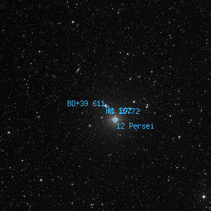 DSS image of HD 16772
