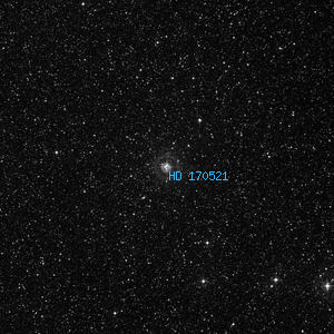 DSS image of HD 170521
