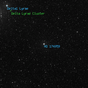 DSS image of HD 174959