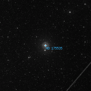 DSS image of HD 175535