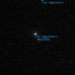 DSS image of HD175755