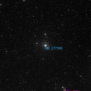DSS image of HD 177389