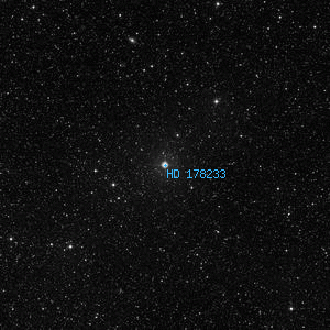 DSS image of HD 178233