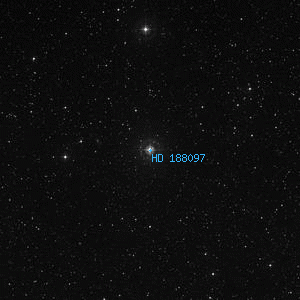 DSS image of HD 188097