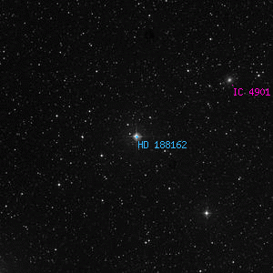 DSS image of HD 188162