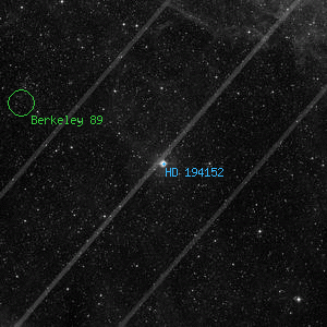 DSS image of HD 194152