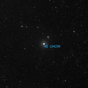 DSS image of HD 194298
