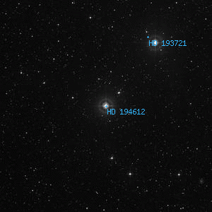 DSS image of HD 194612