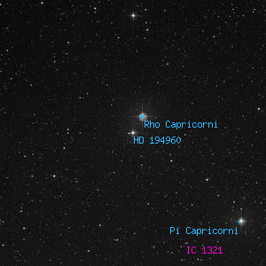 DSS image of HD 194960