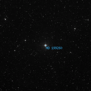 DSS image of HD 199260
