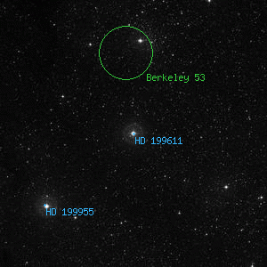 DSS image of HD 199611