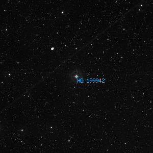 DSS image of HD 199942