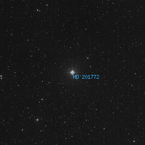 DSS image of HD 201772