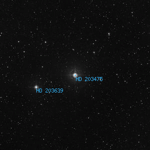 DSS image of HD 203475