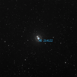 DSS image of HD 214122