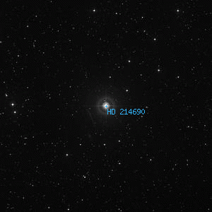 DSS image of HD 214690