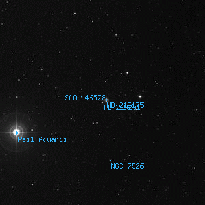 DSS image of HD 219201