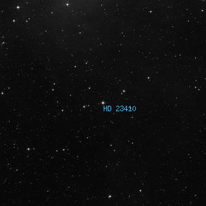 DSS image of HD 23410