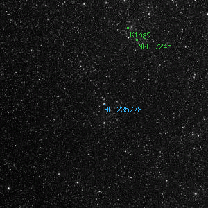 DSS image of HD 235778