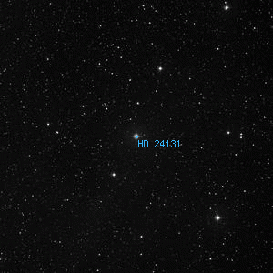 DSS image of HD 24131
