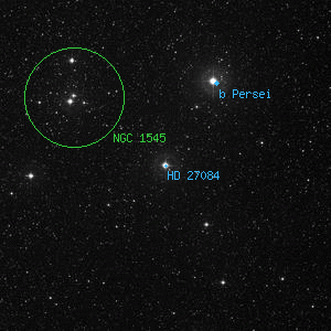 DSS image of HD 27084