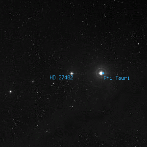 DSS image of HD 27482