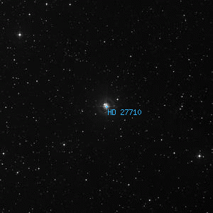 DSS image of HD 27710