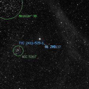DSS image of HD 281137