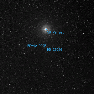 DSS image of HD 29096