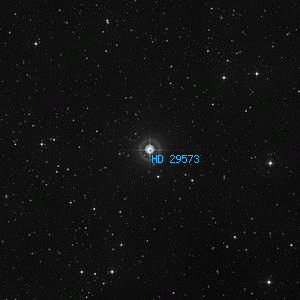 DSS image of HD 29573