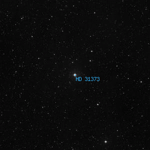 DSS image of HD 31373