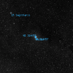 DSS image of HD 314059
