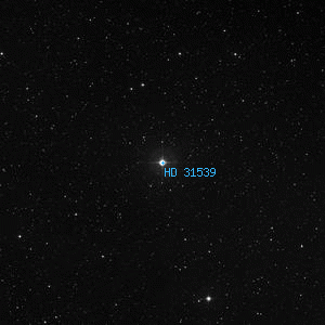DSS image of HD 31539
