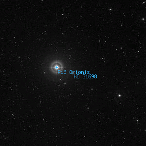 DSS image of HD 31698