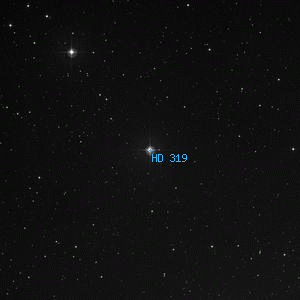DSS image of HD 319