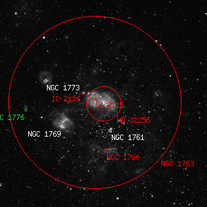DSS image of HD 32256