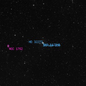 DSS image of HD 32273