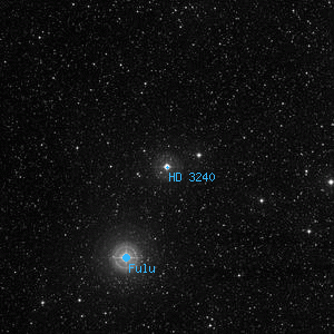 DSS image of HD 3240