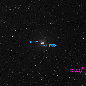 DSS image of HD 35162