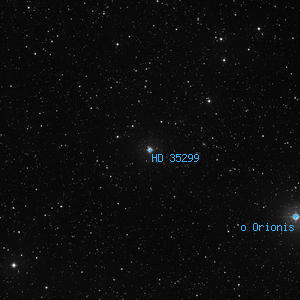 DSS image of HD 35299