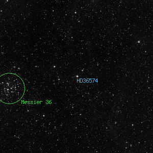 DSS image of HD36574