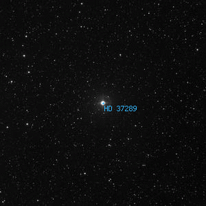 DSS image of HD 37289
