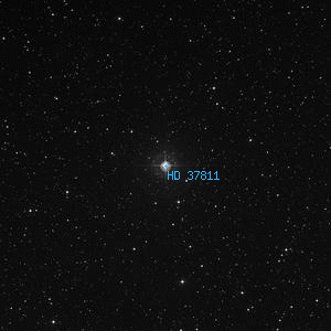 DSS image of HD 37811