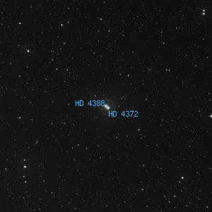DSS image of HD 4388
