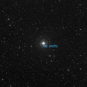 DSS image of HD 44951