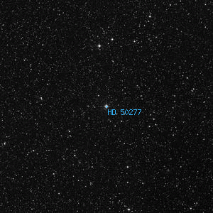 DSS image of HD 50277