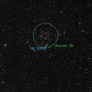 DSS image of HD 52938