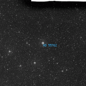 DSS image of HD 55762