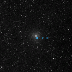 DSS image of HD 60228